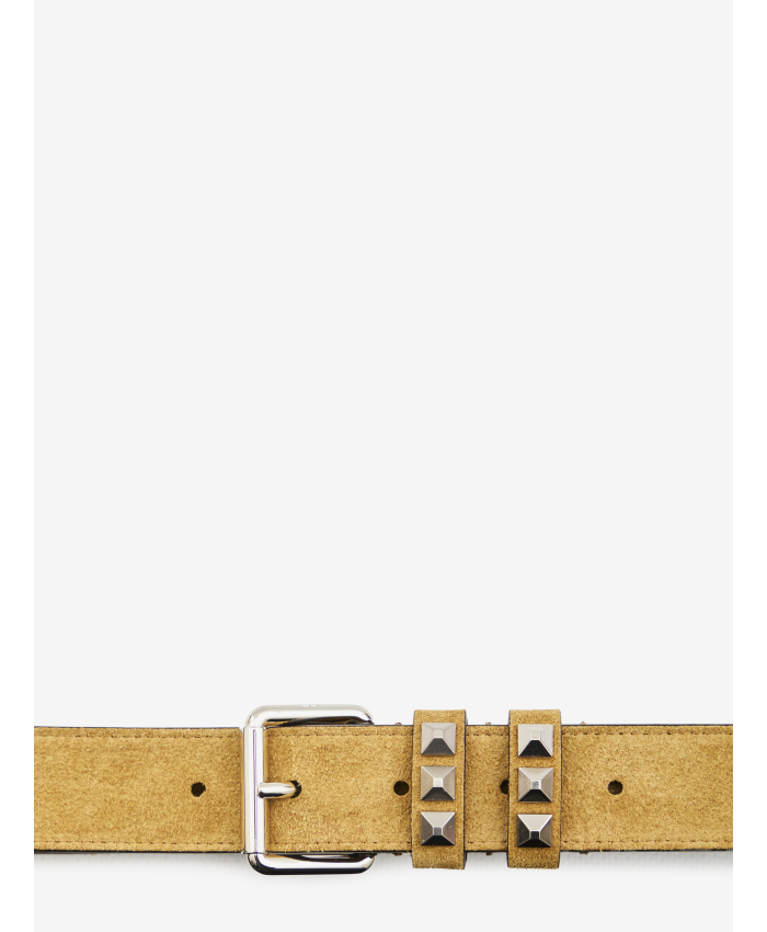 VALENTINO GARAVANI - Cintura Rockstud in suede